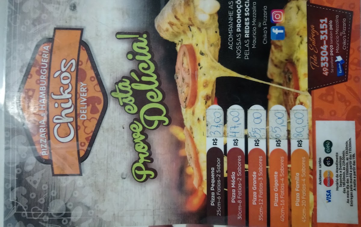 Menu Chikos Pizzaria E Hamburgueria-3